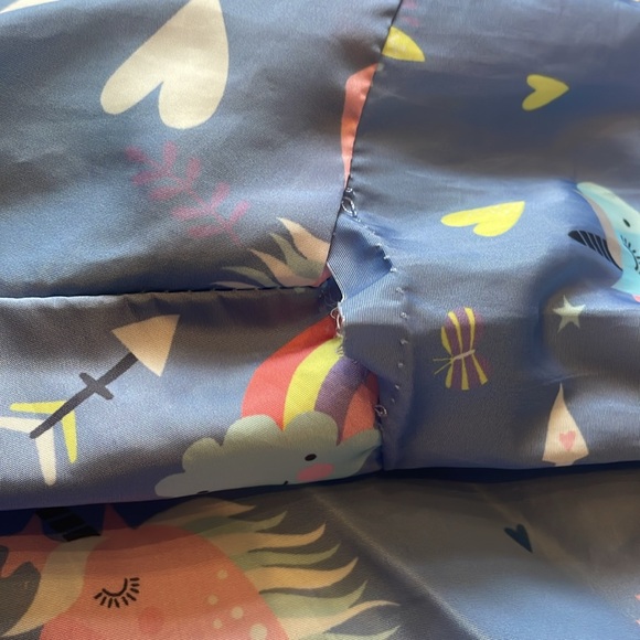 Size 140 (6) light blue jacket hunny bee kids - Picture 3 of 5